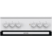 Голяма готварска печка  Gorenje GEC5A61WG, 70л, стъклокерамичен плот